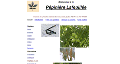 Desktop Screenshot of lafeuillee.com